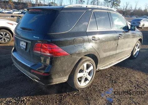 2017 Mercedes-Benz Gle 350 4Matic from USA, damaged, VIN 4JGDA5HB4HA889937